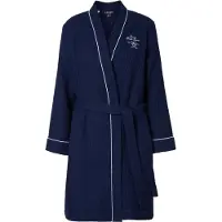 Ralph Lauren Roupão curto navy / branco