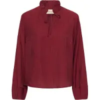 Cream Blusa bordeaux