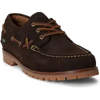 Ralph Lauren para homem. 812P15866001 Náutico Ranger em camurça marrom (45), Couro, Plano, Nenhum, Casual