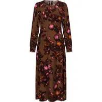 Culture Vestido castanho / rosa