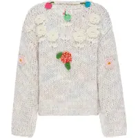 IZIA Pullover creme / azul / verde / vermelho