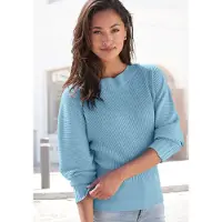 LASCANA Pullover azul real