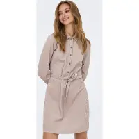 ONLY Vestidos camiseiros 'ONLNessa' estuque