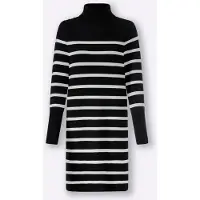HEINE Vestido preto / branco