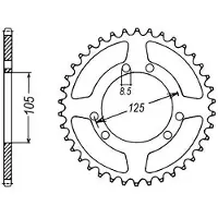 Sifam Roda Dentada Traseira Bultaco 01-02 Astro 50 420