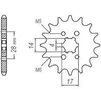 Sifam Pinhao Dianteiro 10251cz14