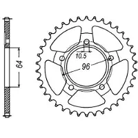 Sifam Roda Dentada Traseira 25019cz53
