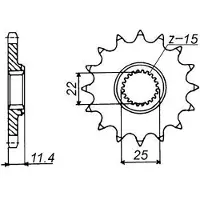 Sifam Pinhao Dianteiro 12122cz14