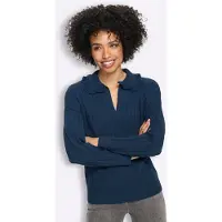 HEINE Pullover azul escuro
