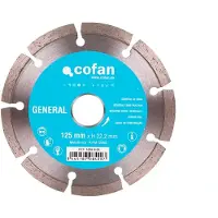 Cofan Disco De Corte De Diamante Universal Basico 125mm