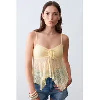 Dilvin Top amarelo limão