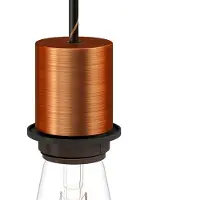Creative Cables Kit Suporte De Lâmpada Semi-threaded E26