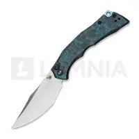 WIXCO Navalha Jugger Button Lock Shredded Teal CF