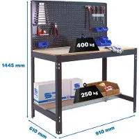 Simonwork (bancos De Trabajo) Bancada De Trabalho Bt2 1445x910x610 Mm