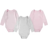 Nike Kids Body De Manga Comprida Baby Essentials 3 Unidades