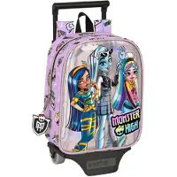 Monster High Mochila Com Rodas Monster High Best Boos Mini 232 6l 22x27x10 Cm
