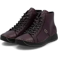 Rieker Botim com fivela borgonha