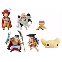 Banpresto Figura Colecionável Mundial Os Grandes Piratas One Piece 7 Cm
