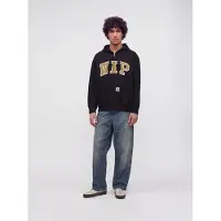 Carhartt WIP Casaco em moletão umbra / preto / branco