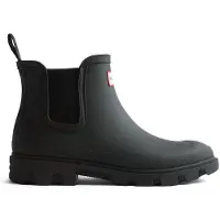 Hunter unisex. FRU0010262 Botins Downpour Chelsea Insulated preto (40), Plano, Nenhum, Casual, PVC