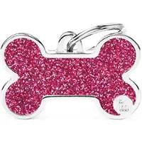 My Family Etiqueta De Identificação Para Animais De Estimação Shine Bone Small