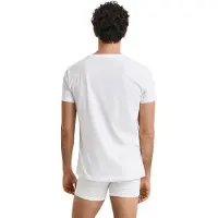 Gant para homem. 900012008 Conjunto de 2 camisetas de gola redonda branca (XXL), Branco, Casual, Algodão, Manga curta