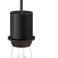 Creative Cables Kit Suporte De Lâmpada Semi-threaded E26