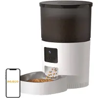Rojeco Comedouro Automático Para Animais De Estimação Wifi Com Câmera 3l