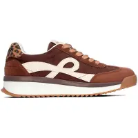 Refresh para mulher. 17623201-MARRON Tênis 176232 marrom (37), Plano, Camurça, Cordão, Casual