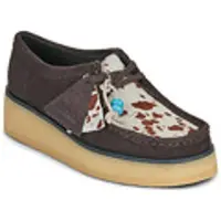 Clarks Sapatos Originals Wallacraft Bey mulheres - Castanho - 37
