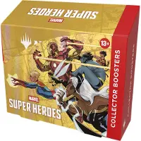 Magic the gathering Cartas Colecionáveis Magic: The Gathering-marvel Super Heroes Collector 12 Boosters Box English