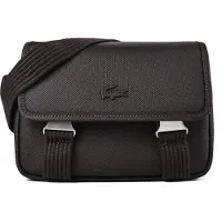 Lacoste Mala de ombro 'Men's Classic' castanho escuro