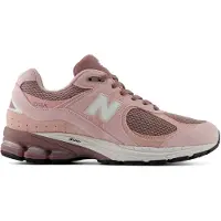 New Balance para homem. U2002RV1_LI Sapatilhas de pele 2002R rosa (38), Plano, Camurça, Cordão, Casual