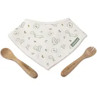 Miniland Conjunto De Talheres E Bandana Natur Piquenique