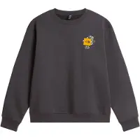 Sweatshirt 'Gear Up Get Out' caril / antracite / preto / branco
