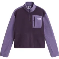 The North Face - Vestuário caminhada mulher - W Yumiori 1/4 Zip Endless Dusk Grounded para Mulher - Tamanho M - Violeta