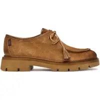 Hispanitas para mulher. HI265157 Sapatos de Couro Newyork marrom (40), 1 a 3cm, Nenhum, Casual