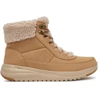 SKECHERS para mulher. 144756 Botins On The Go Stellar Alpine Adventure castanho (39), Marrom, 3 a 5cm, Zíper, Casual, Outdoor, Ao ar livre