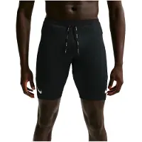 Nike Running - Vestuário trail corrida - M Dri-Fit ADV Aeroswift Short Tight Black Summit White para Homem - Tamanho L - Preto