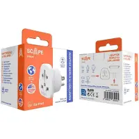 Scape Travel Carregador De Parede De Viagem Internacional Para Os Eua