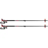 LEKI - Bastões ski travessia - Haute Route 2 para Unissexo - Aluminium - Preto