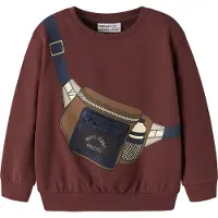 Name it Sweatshirt 'NMMRAFI' roxo escuro