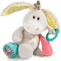 Nici Atividade Pelúcia Burro Muli Ca. Urso De Pelúcia 23 Cm