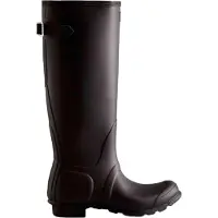 Hunter para mulher. WFT1001RMA Botas Ajustáveis Orig Back preto (38), Plano, Nenhum, Casual