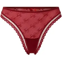 HUGO Tanga vermelho escuro