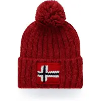 Napapijri Gorros 'Semiury 5' vermelho / preto / branco
