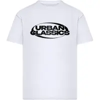 Urban Classics Camisa preto / branco