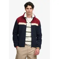 Superdry Moletom Com Fecho Tricolour Fleece Through