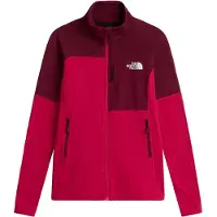 The North Face - Polares mulher - W Polartec Powergrid Stormgap Jacket Lali Guran Burgundy Crush para Mulher - Tamanho S