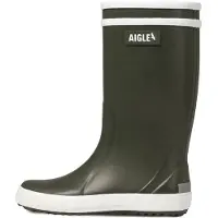 Aigle Bota de borracha 'LOLLY POP' oliveira / branco